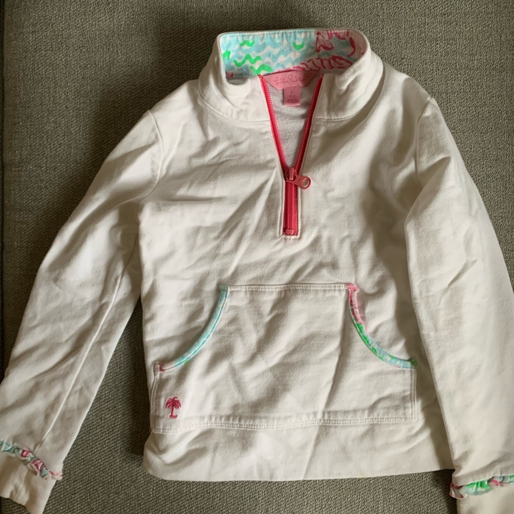 Lilly Pulitzer zip sweater